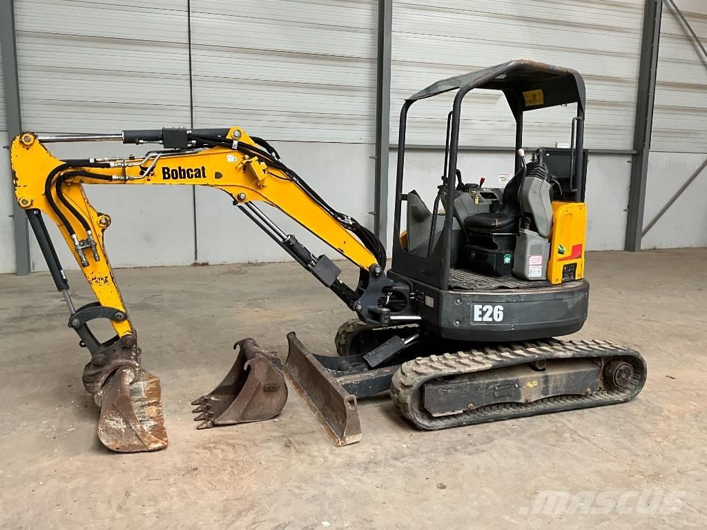 Bobcat E 26 EM حفارات صغيرة أقل من 7 طن (حفارات صغيرة)