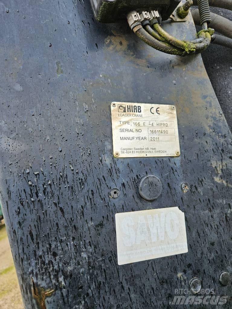 Hiab 166 E-4 Hipro رافعات تحميل