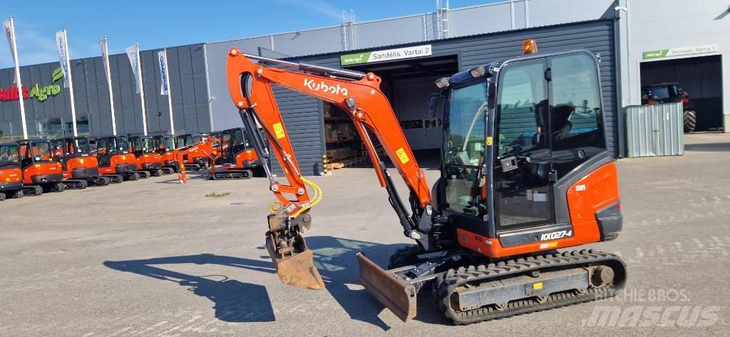 Kubota KX 027-4 حفارات صغيرة أقل من 7 طن (حفارات صغيرة)
