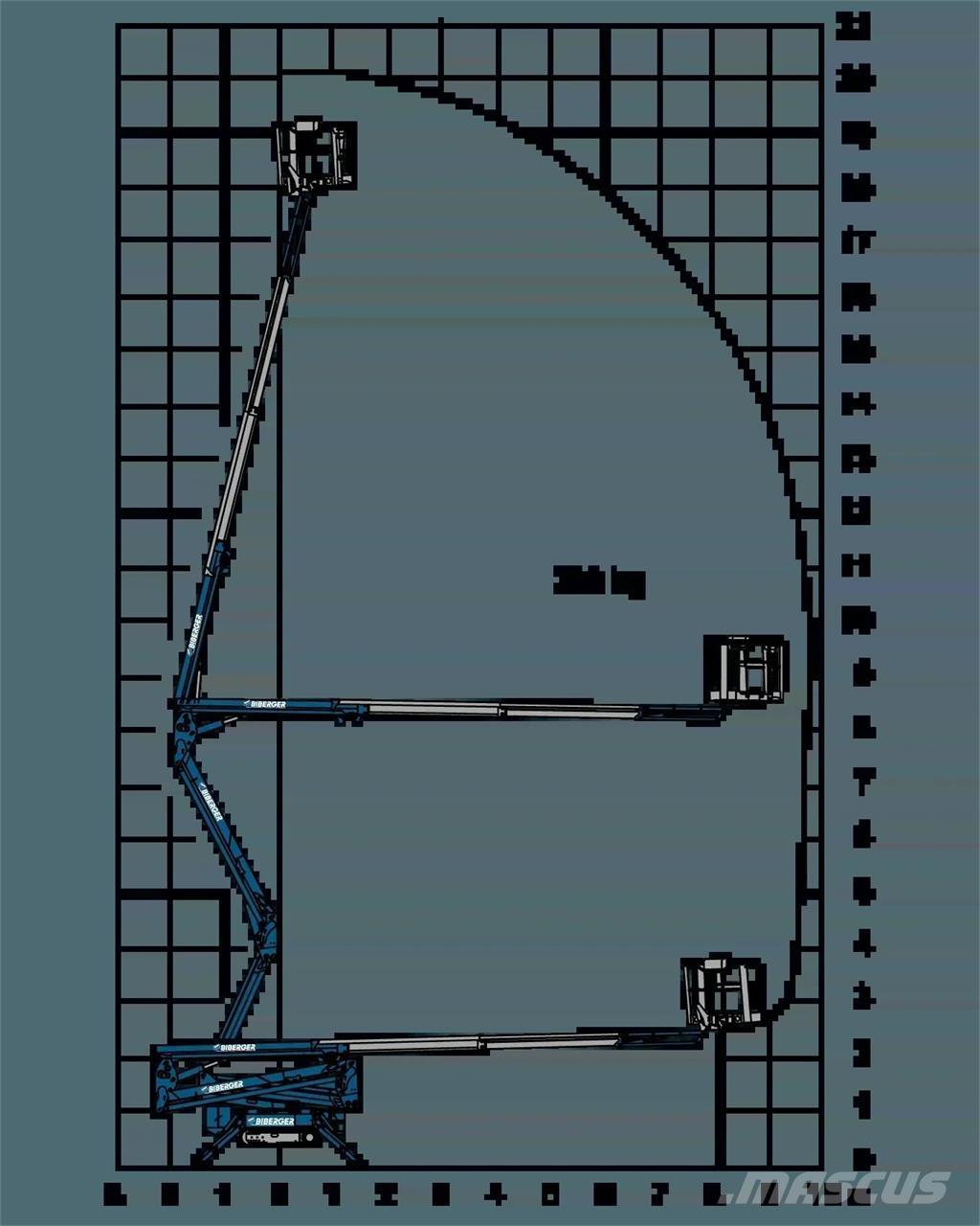 JLG X20J+ رافعات مقصية الشكل