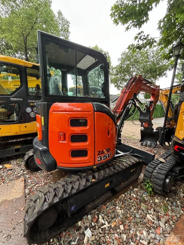 Hitachi 35u حفارات صغيرة أقل من 7 طن (حفارات صغيرة)