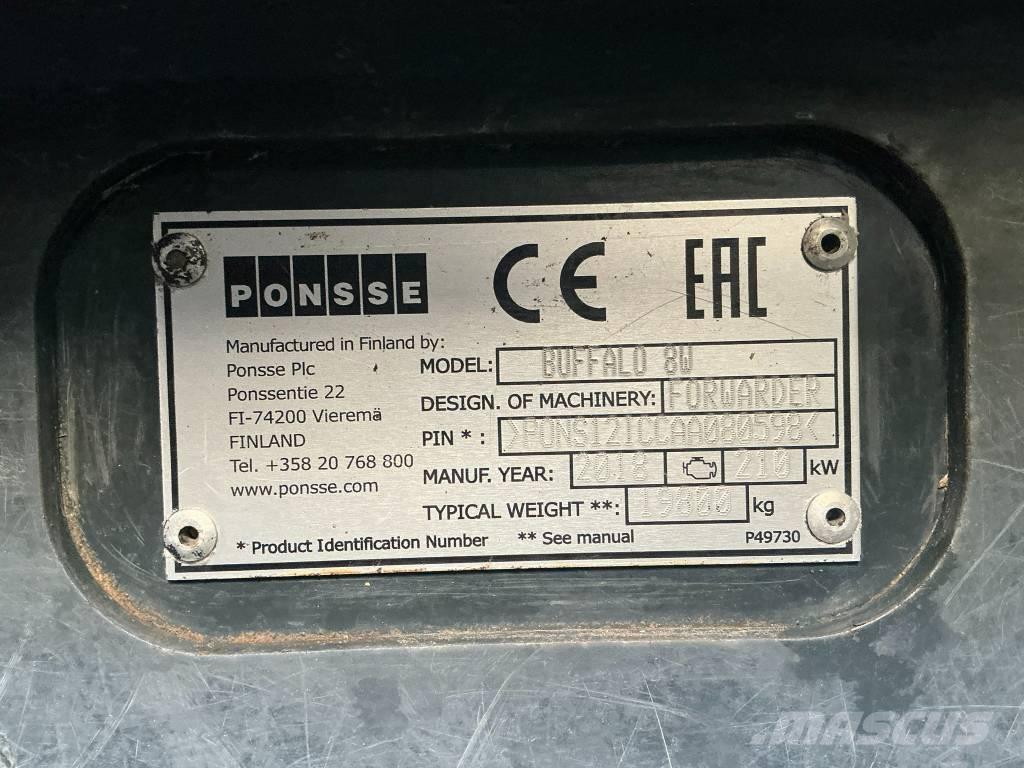 Ponsse Buffalo شاحنات