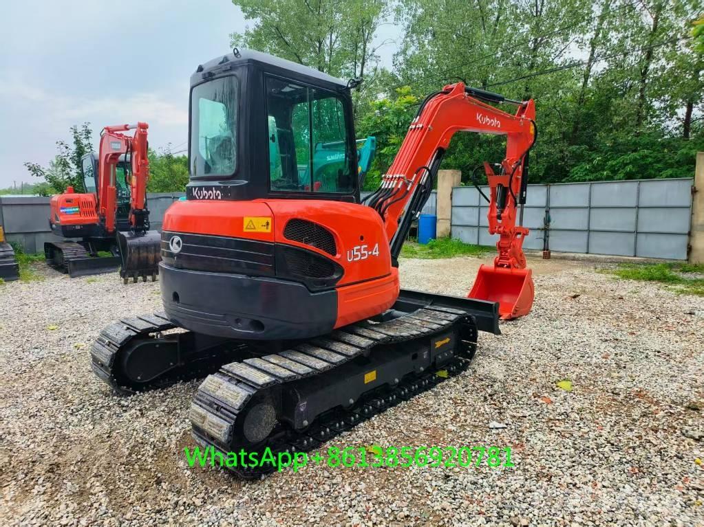 Kubota U 55-4 حفارات صغيرة أقل من 7 طن (حفارات صغيرة)
