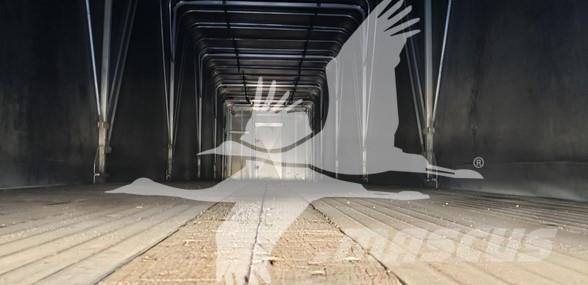 Benson 524 ALUM FLAT نصف مقطورات بباب جانبي