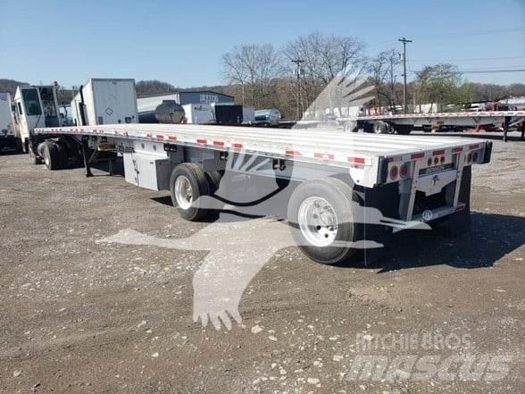 Benson ALUM FLATBED نصف مقطورات مسطحة / مفصلية الجوانب