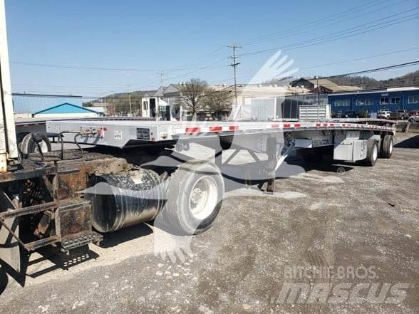 Benson ALUM FLATBED نصف مقطورات مسطحة / مفصلية الجوانب