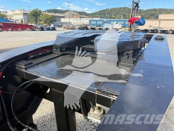 Fontaine 302 JEEP نصف مقطورة مسطحة منخفضة