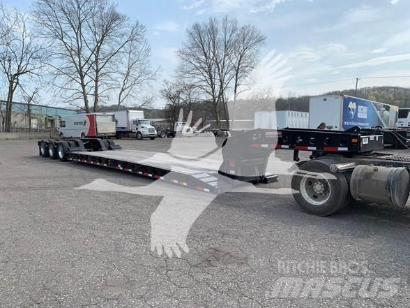 Fontaine 55 MXT نصف مقطورة مسطحة منخفضة