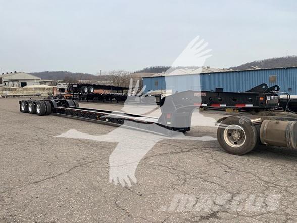 Fontaine 60 MBMD نصف مقطورة مسطحة منخفضة