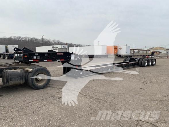 Fontaine 60 MBMD نصف مقطورة مسطحة منخفضة