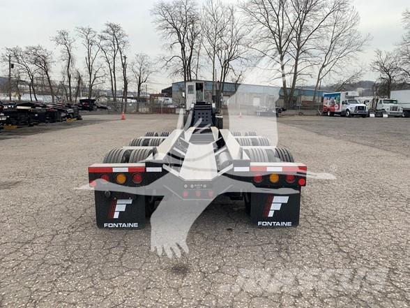 Fontaine 60 MBMD نصف مقطورة مسطحة منخفضة