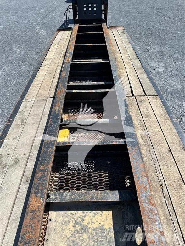 Fontaine DSR نصف مقطورة مسطحة منخفضة