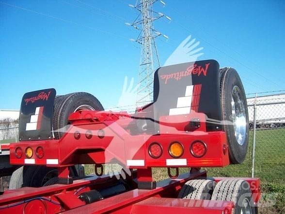 Fontaine FLIP AXLE نصف مقطورة مسطحة منخفضة