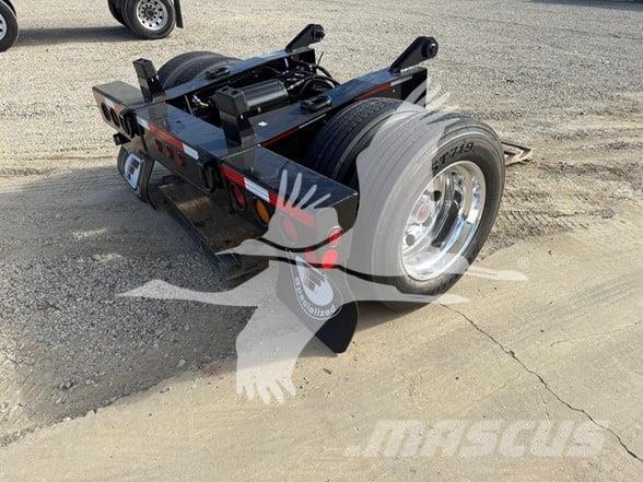 Fontaine FLIP AXLE نصف مقطورة مسطحة منخفضة