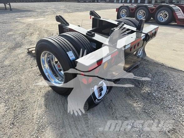 Fontaine FLIP AXLE نصف مقطورة مسطحة منخفضة