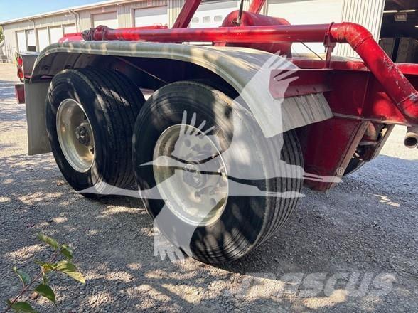 Fruehauf 1000CUFT نصف مقطورات مقطورة 