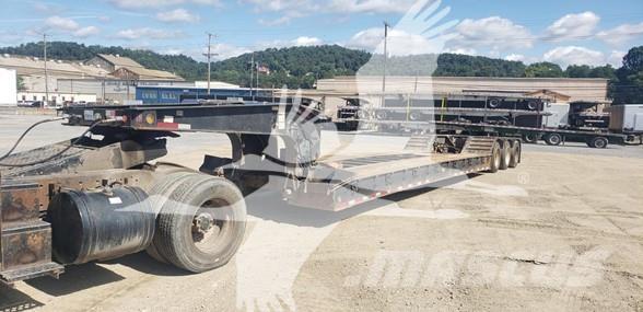 Kaufman 50 TON نصف مقطورة مسطحة منخفضة