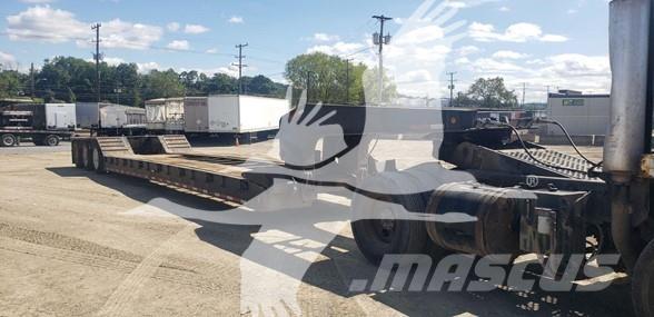 Kaufman 50 TON نصف مقطورة مسطحة منخفضة