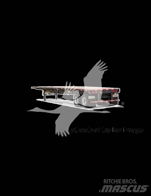 Manac STEEL FLATBED نصف مقطورات مسطحة / مفصلية الجوانب