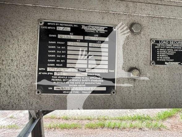 Reitnouer MAXMISER نصف مقطورات بباب جانبي