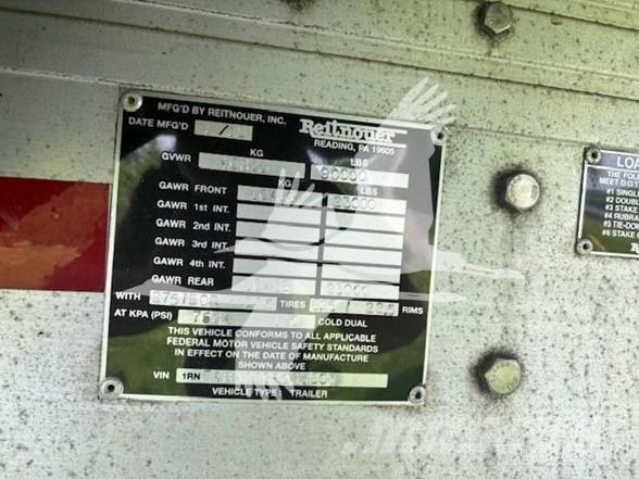 Reitnouer MAXMISER نصف مقطورات بباب جانبي