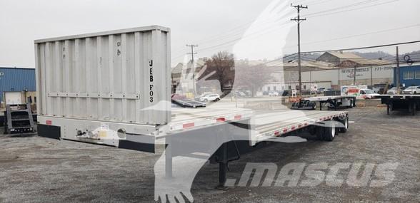 Transcraft D - EAGLE II نصف مقطورة مسطحة منخفضة