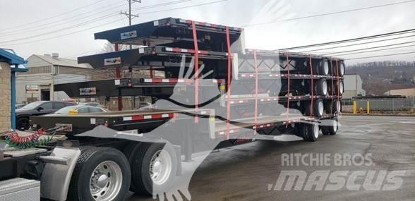 Transcraft DTL-2100 نصف مقطورة مسطحة منخفضة