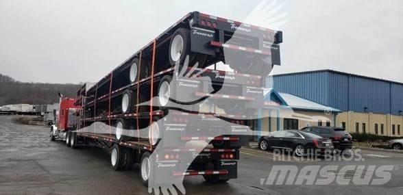 Transcraft DTL-2100 نصف مقطورة مسطحة منخفضة