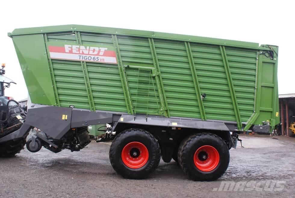 Fendt Tigo 65 VR مقطورات ذاتية التحميل