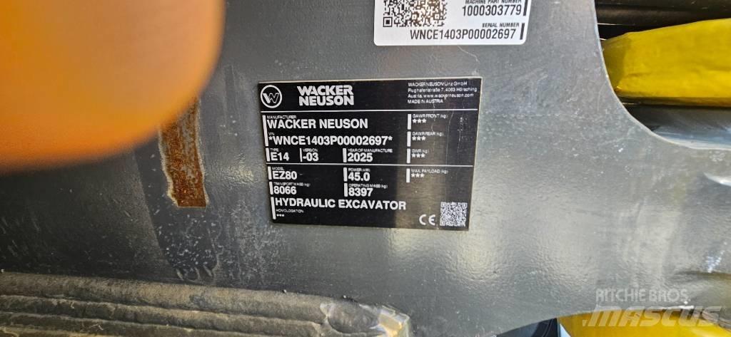 Wacker Neuson EZ 80 حفارات وسط 7 طن - 12 طن