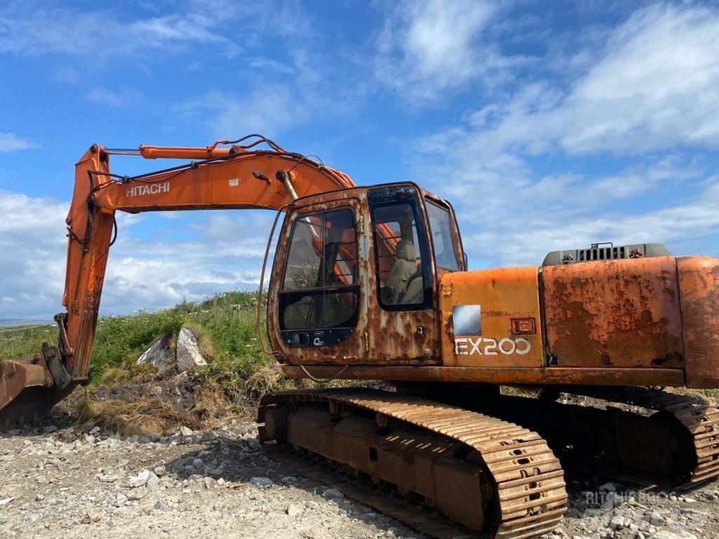 Hitachi EX 200-5 حفارات زحافة
