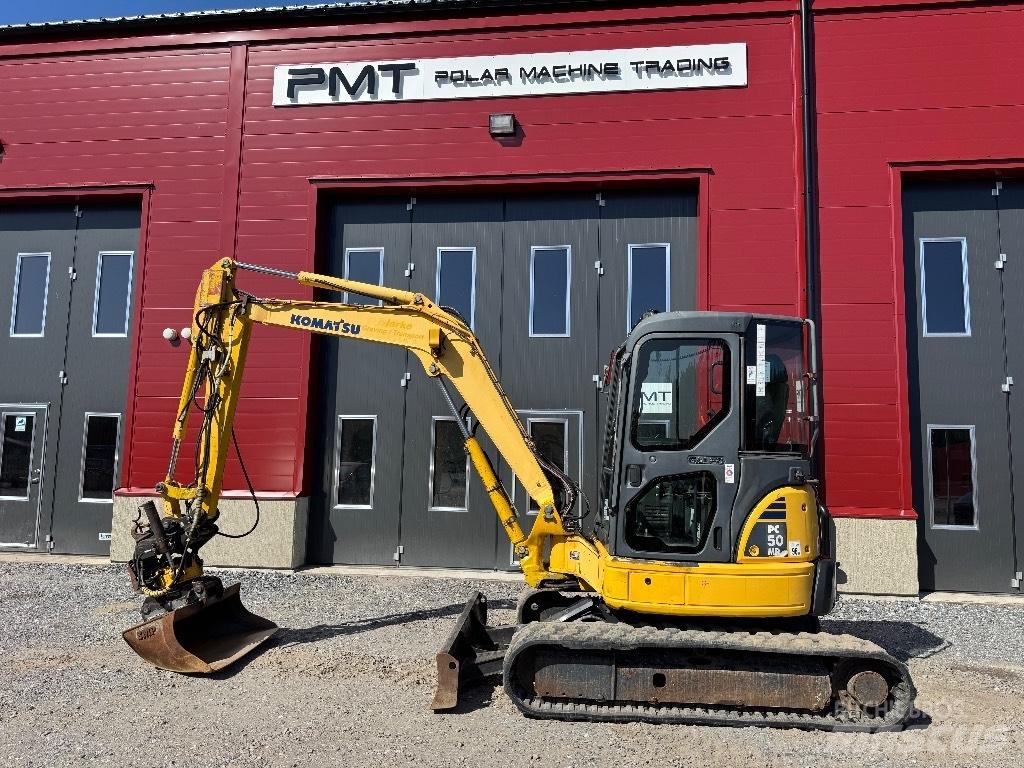 Komatsu PC 50 حفارات صغيرة أقل من 7 طن (حفارات صغيرة)