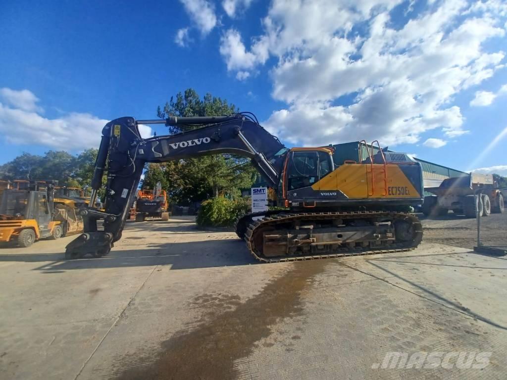 Volvo EC750EL حفارات زحافة