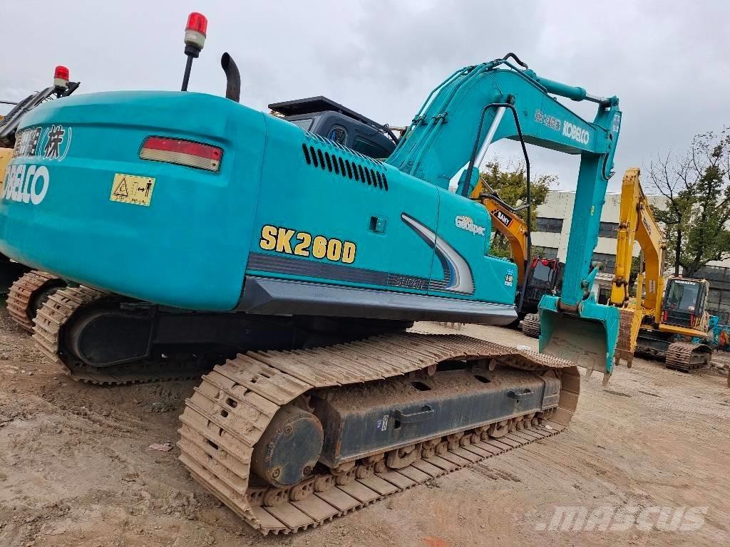 Kobelco SK 260 LC حفارات زحافة