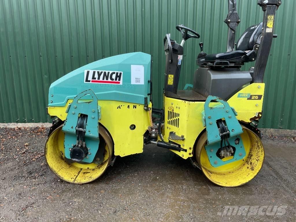 Ammann ARX 26 مداحل ثنائية الاسطوانة