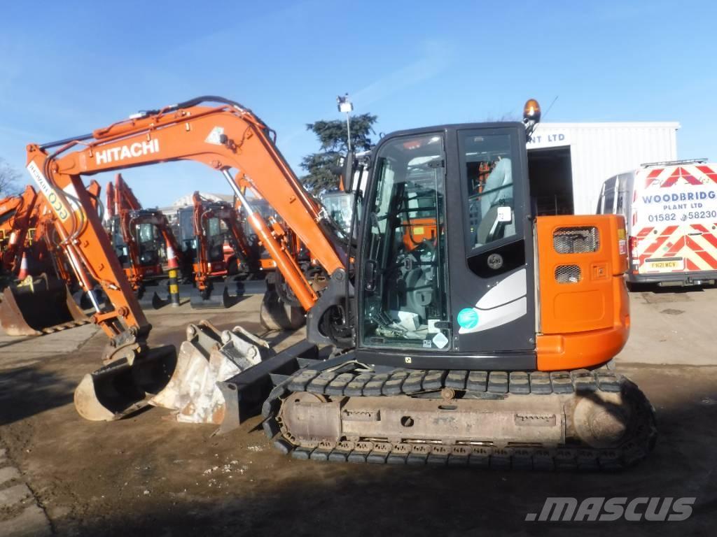 Hitachi ZX 85 US B-6 حفارات وسط 7 طن - 12 طن