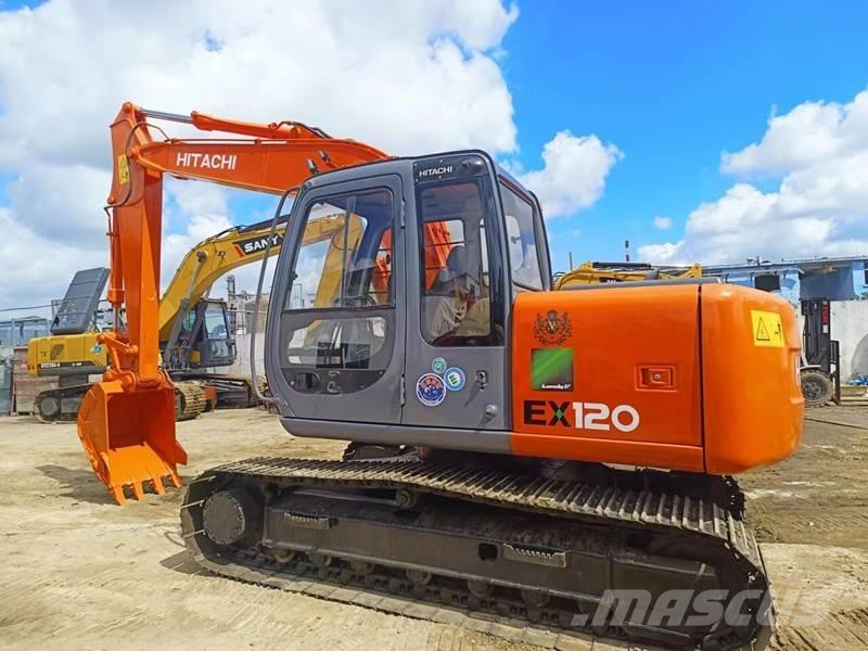Hitachi EX 120 حفارات زحافة