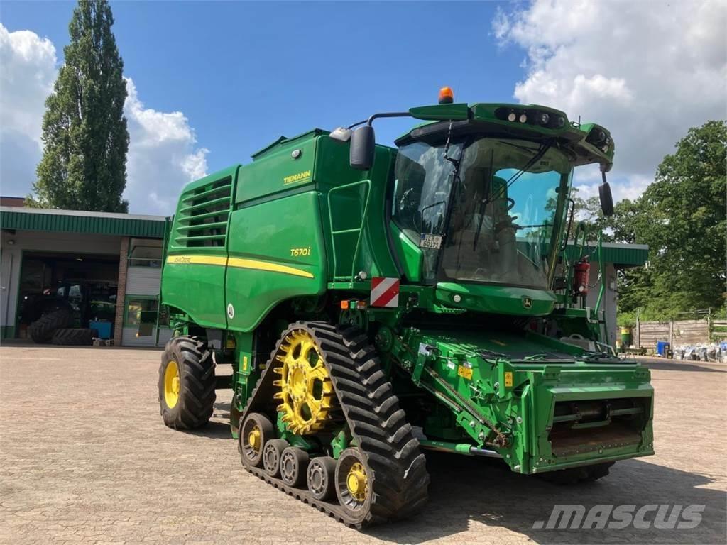 John Deere T670 حصادات