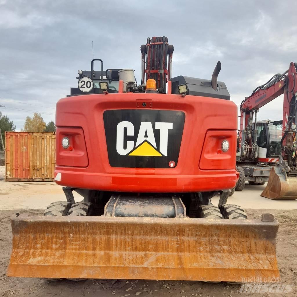 CAT M317 حفارات بعجل