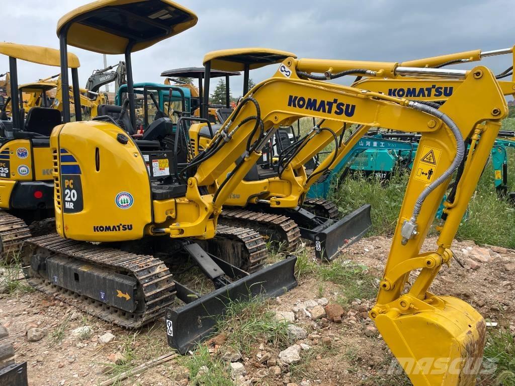 Komatsu PC 20 حفارات زحافة