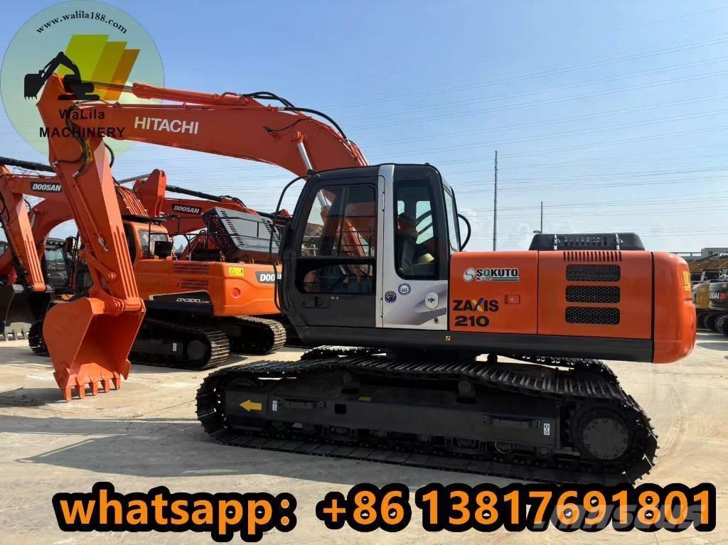 Hitachi ZX 210 حفارات زحافة