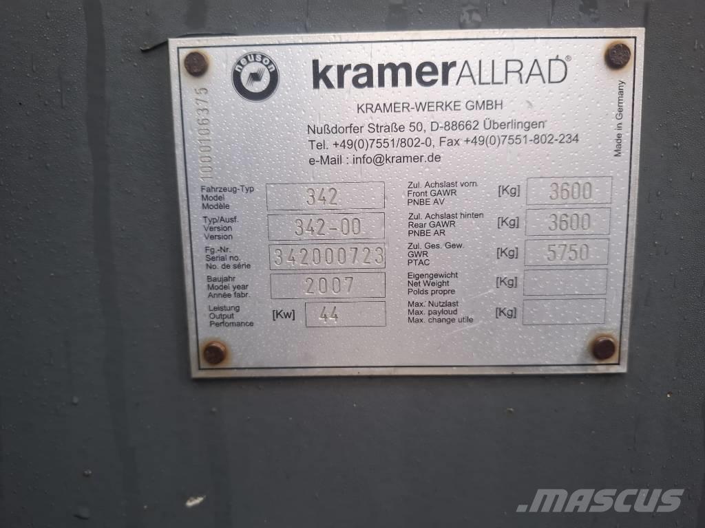 Kramer 380 لوادر بعجل