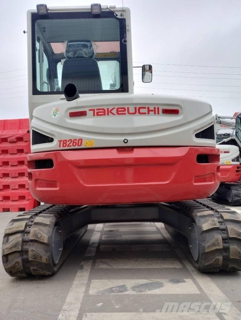 Takeuchi TB 260 حفارات صغيرة أقل من 7 طن (حفارات صغيرة)