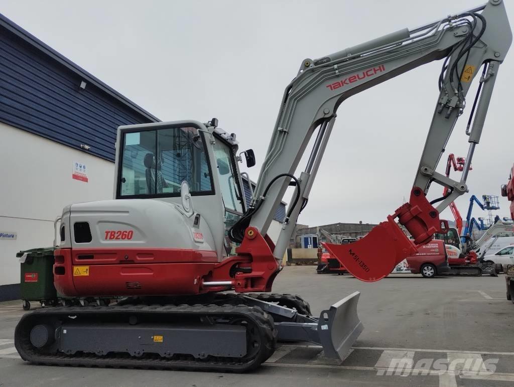 Takeuchi TB 260 حفارات صغيرة أقل من 7 طن (حفارات صغيرة)