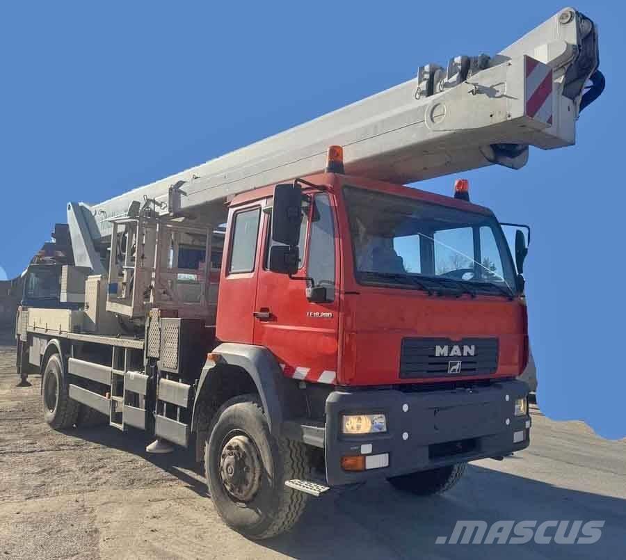 MAN LE18.280 المنصات الهوائية المثبتة على شاحنة