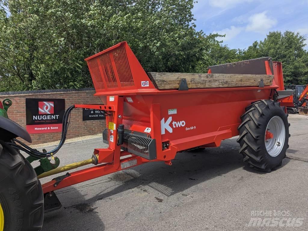 Ktwo Eco 60 معدات توزيع السماد العضوي