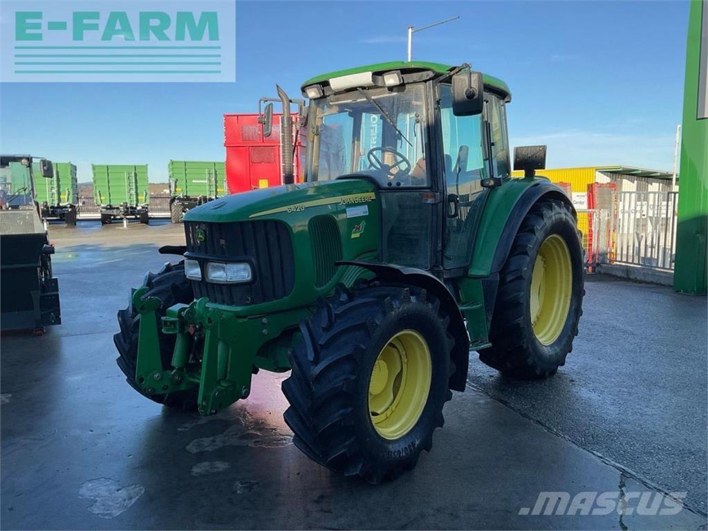 John Deere 6420 SE الجرارات