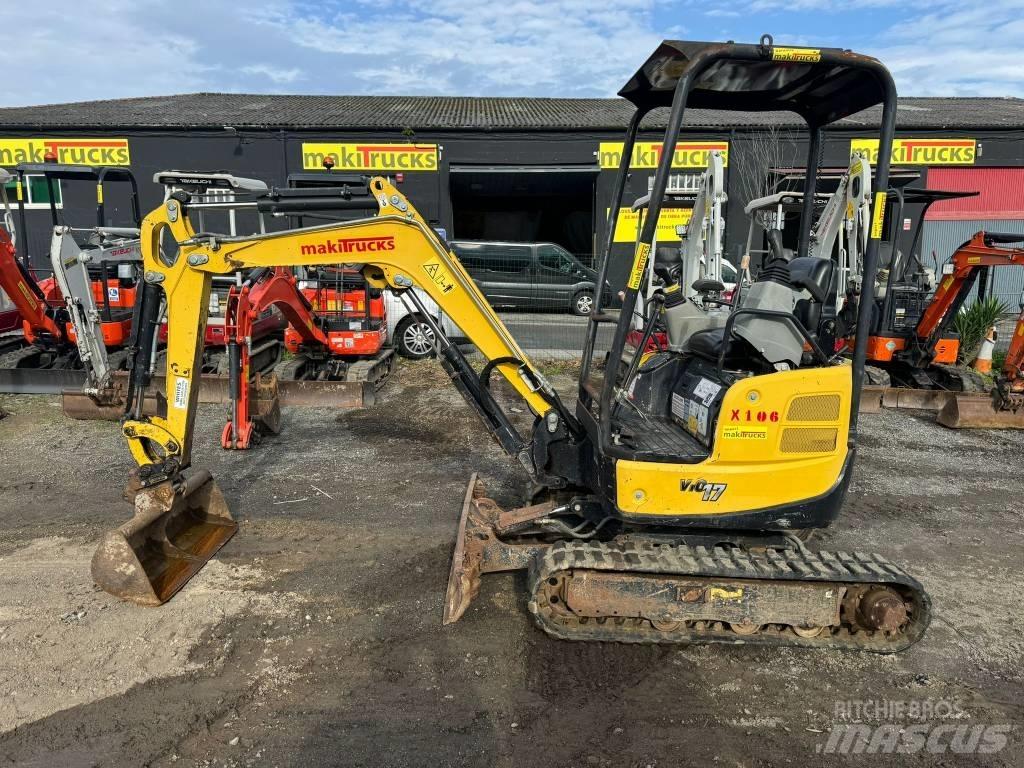 Yanmar Vio 17 حفارات صغيرة أقل من 7 طن (حفارات صغيرة)