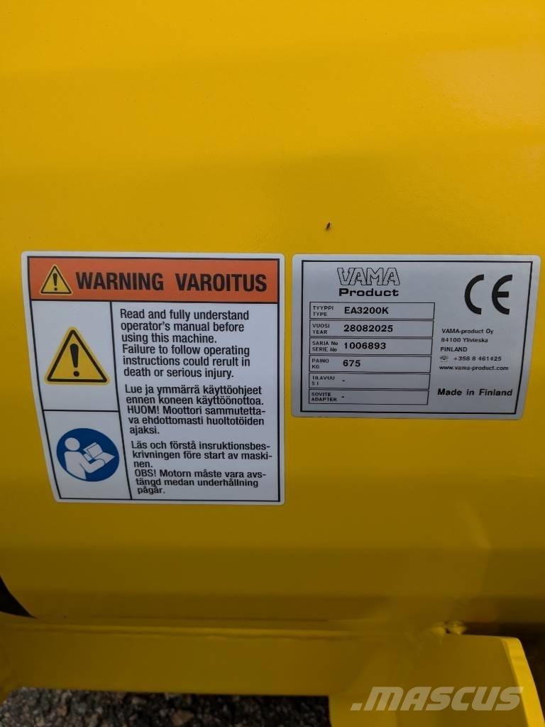 Vama EA 3200 K حراثات ونصول الجليد