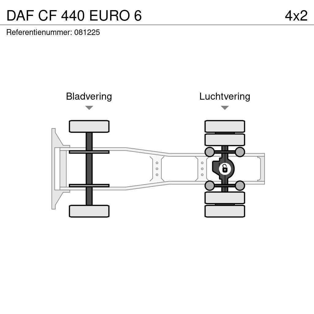 DAF CF 440 EURO 6 وحدات الجر